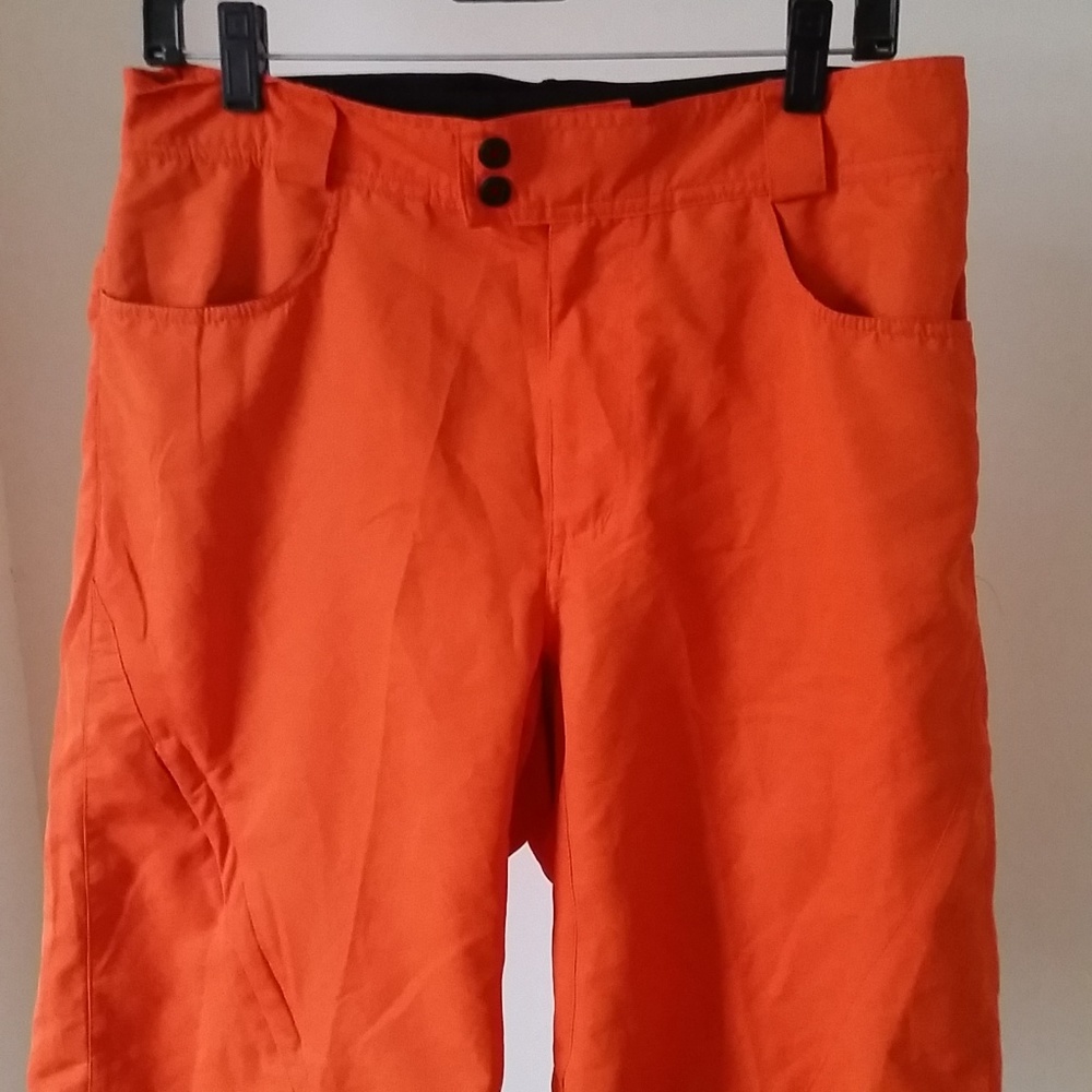 Orange Padded Cycling Shorts NWT